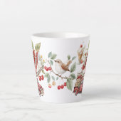 Tasse Latte Cerises Douces d'Été (Devant)