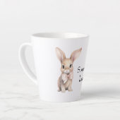 Tasse Latte Certain Lapin T'aime (Angle gauche)