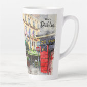 Tasse Latte C'est Dublin-Irlande (Droite)