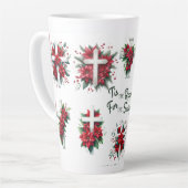 Tasse Latte C'est la raison de la saison (Angle gauche)