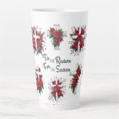 Tasse Latte C'est la raison de la saison (Devant)