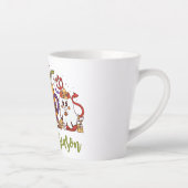 Tasse Latte "C'Est La Saison Café Halloween (Droite)