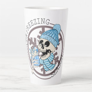 Tasse Latte C'est la saison du gel