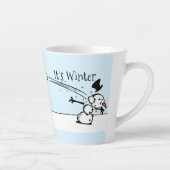 Tasse Latte C'est la tétine d'hiver (Droite)