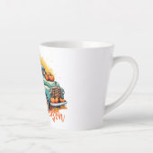 Tasse Latte "C'Est Le Camion Citrouille De La Saison (Droite)