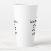Tasse Latte C'est Mlle Mme Mme Dr. Dr. En fait (Devant)