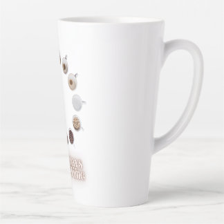 Tasse Latte C'est toujours du café Heure Design - Drôle café