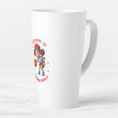 Tasse Latte Cette Fille Est Inarrêtable (Angle droit)