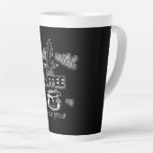 Tasse Latte Cette sorcière (Angle droit)
