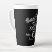 Tasse Latte Cette sorcière (Angle gauche)