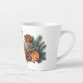 Tasse Latte Chaleur dans chaque Sip Nom personnalisé (Droite)