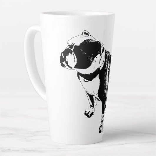 Tasse Latte Chaleur dans l'attente (Angle gauche)