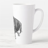 Tasse Latte Chaleur dans l'attente (Droite)