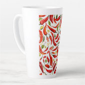 Tasse Latte Chaleur épicée : feuille d'illustration de Thai Ch (Angle gauche)