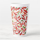 Tasse Latte Chaleur épicée : feuille d'illustration de Thai Ch (Devant)