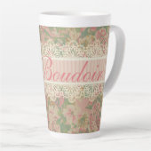 Tasse Latte Chambre Romantique Le Boudoir Romantique (Angle droit)