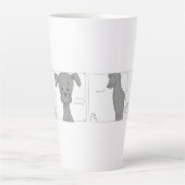 Tasse Latte Chamomile Possibility Comic-Strip (Devant)