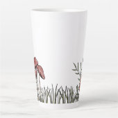 Tasse Latte Champ champignon (Devant)