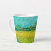 Tasse Latte Champ Van Gogh avec Irises près d'Arles (Angle gauche)