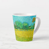 Tasse Latte Champ Van Gogh avec Irises près d'Arles (Angle droit)