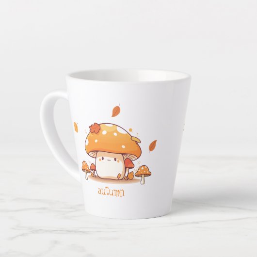 Tasse Latte champignon (Angle gauche)