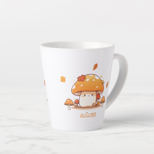 Tasse Latte champignon (Angle droit)