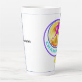 Tasse Latte Champion paralympique (Devant)