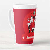 Tasse Latte Champions de danse de salle de bal (Angle gauche)