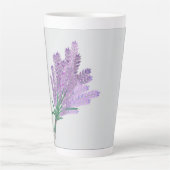 TASSE LATTE CHAMPS LAVENDER (Devant)