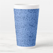 Tasse Latte Chaos aux points bleus (Devant)