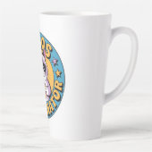 Tasse Latte Chaos Coordinator Cat Sticker - Funny Grumpy Coffe (Droite)
