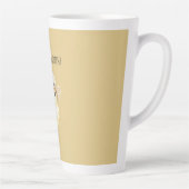 Tasse Latte Chapeau de poulet jaune (Droite)