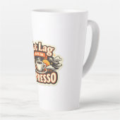 Tasse Latte Chapeau drôle pour amateur de café de voyage (Angle droit)