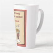 Tasse Latte Char de la bière racine (Angle droit)