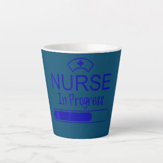 Tasse Latte Chargement de l'infirmière