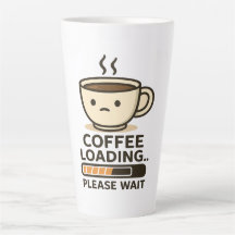 Chargement du café, veuillez patienter - Drôle de