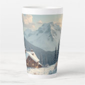 Tasse Latte Charme alpin (Devant)
