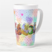 Tasse Latte Charms Chanceux (Angle droit)