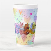 Tasse Latte Charms Chanceux (Devant)