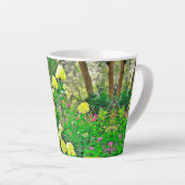 Tasse Latte Chartreuse Hydrangea Limelight Garden (Angle droit)