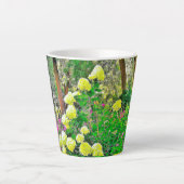 Tasse Latte Chartreuse Hydrangea Limelight Garden (Devant)