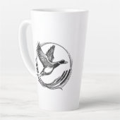Tasse Latte Chasse au canard (Angle gauche)