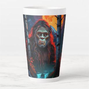 Tasse Latte Chasse Sasquatch Moonlit