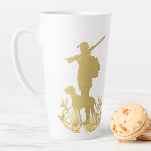 Tasse Latte Chasseur d'or (En situation)
