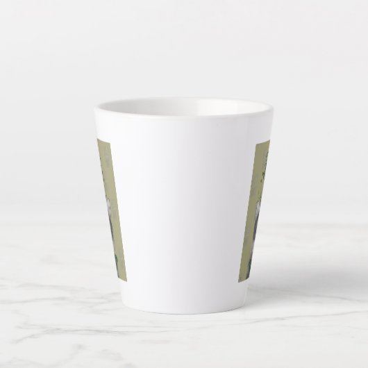 Tasse Latte Chat à ananas (Devant)