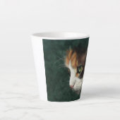 Tasse Latte Chat de Calico (Devant)