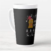 Tasse Latte Chat de Noël (Angle gauche)