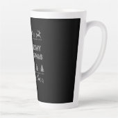 Tasse Latte Chat de Noël (Droite)
