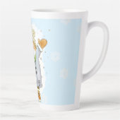 Tasse Latte Chat d'hiver (Droite)