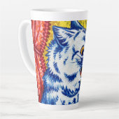Tasse Latte Chat et ses chatons (Angle gauche)